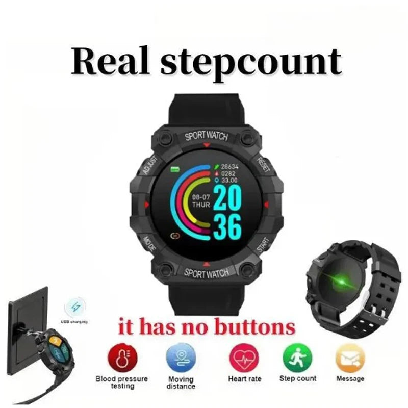 DD68S Smart Watch Real Stepcount Multi Function Step Connected Smart Watch For Men And Women Suitable For IOS And Android