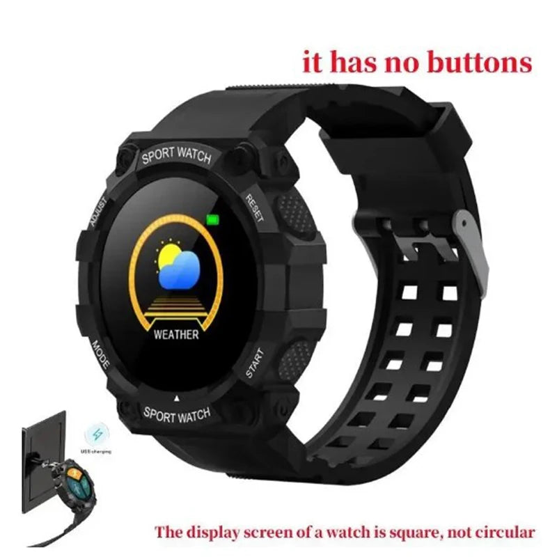 DD68S Smart Watch Real Stepcount Multi Function Step Connected Smart Watch For Men And Women Suitable For IOS And Android